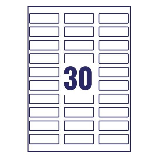 Storage Box Labels L7193-25 60 x 20 mm