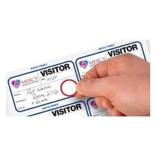 1 Roll of Time-Expiring Self-Adhesive Badge Dots 4852E-THR