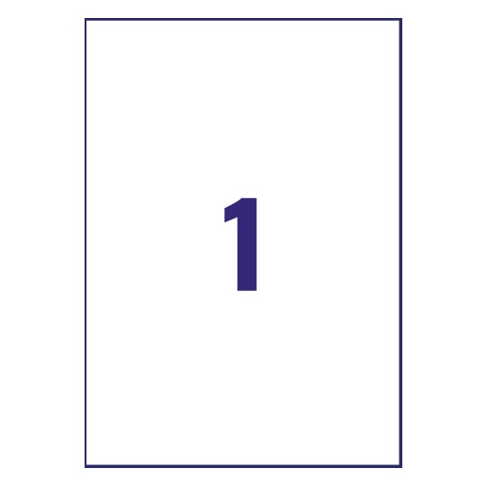 A3 Printable Signage A3L004-10 297 x 420 mm