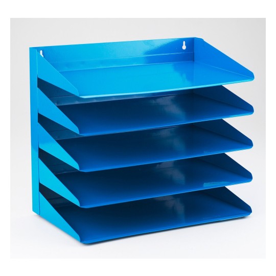 Letter Rack - Metal 605SBLUE