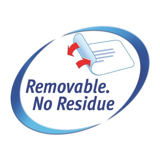 Labels Removable UK blue violator