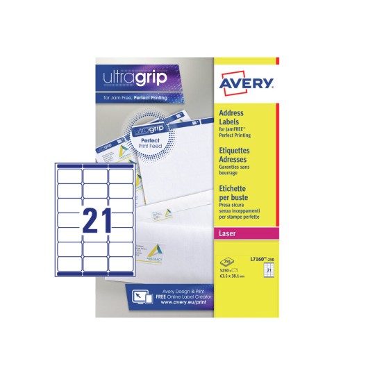 Address Labels, L7160, 250 sheets L7160-250