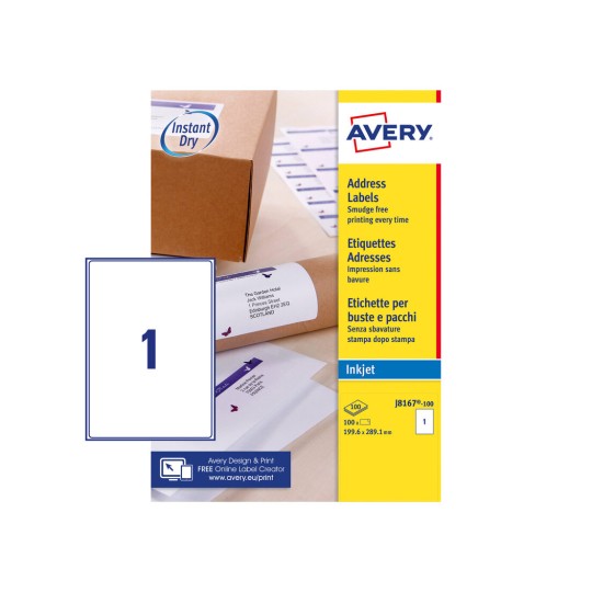 Parcel Labels, j8167-100 J8167-100