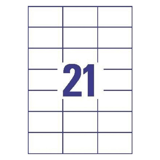 Multipurpose Labels, 3652-10 3652-10 70 x 42.3 mm