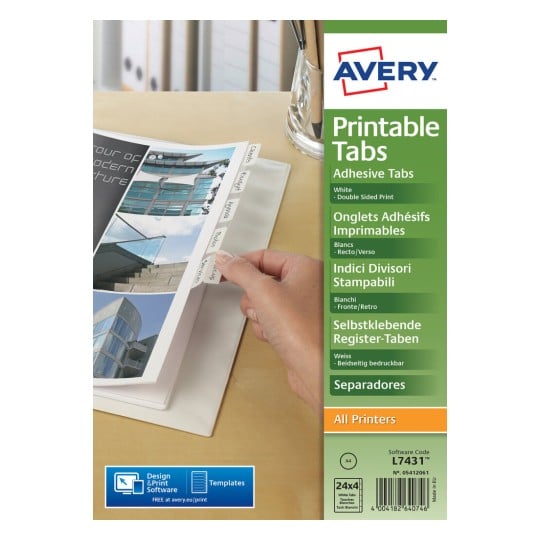Printable Tabs 05412061