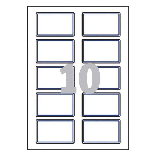 Self Adhesive Name Badges L478720 Avery