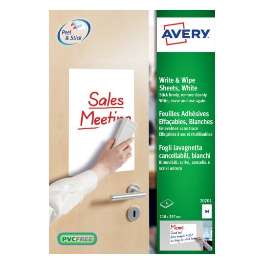 Write & Wipe Sheets 70701