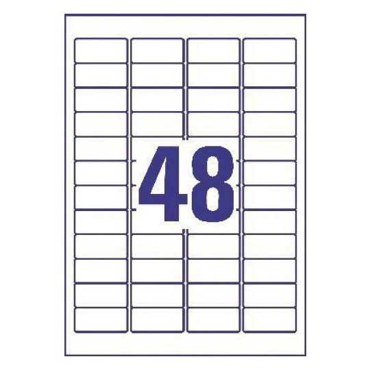 Resistant labels L4778-20 45.7 x 21.1 mm