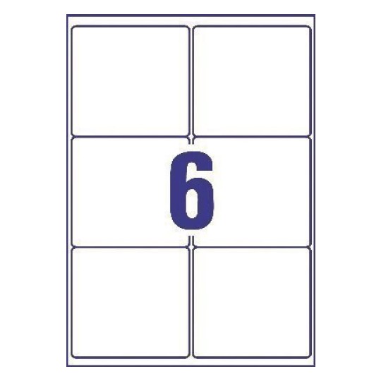 BlockOut™ Parcel Labels L7166B-100 L7166B-100 99.1 x 93.1 mm