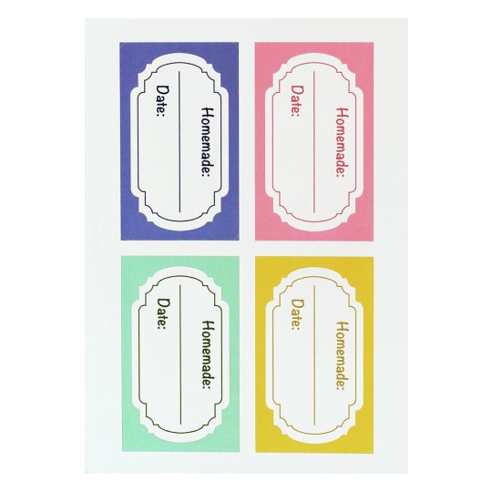 Homemade Labels AHJL01 63.5 x 38.1 mm