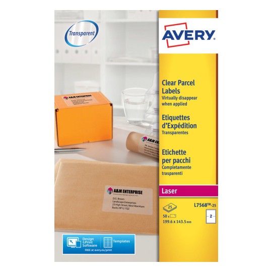 Parcel Labels L7568-25