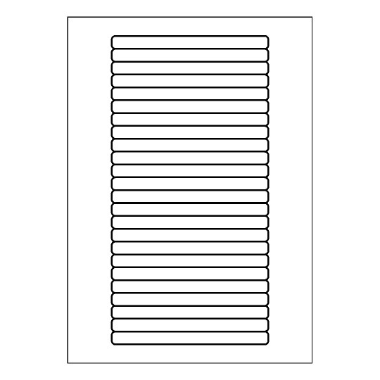 Template for Avery 134x11R Avery