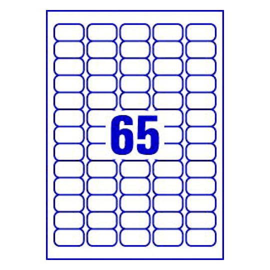 Template for Avery 38x21 R Avery