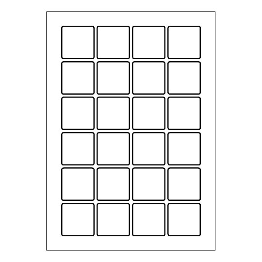 Template for Avery 40x40-S | Avery