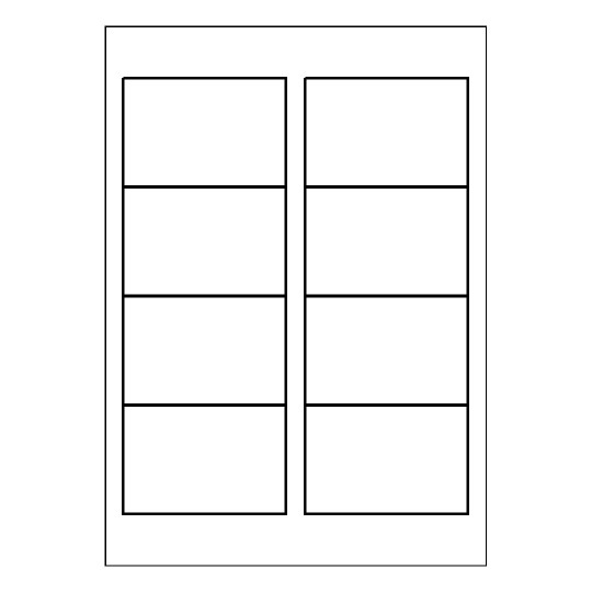 Template for Avery 4825 | Avery