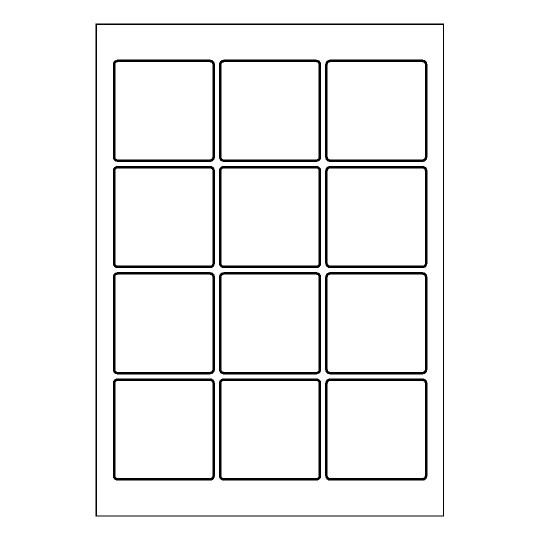 Template for Avery 60x60-S | Avery