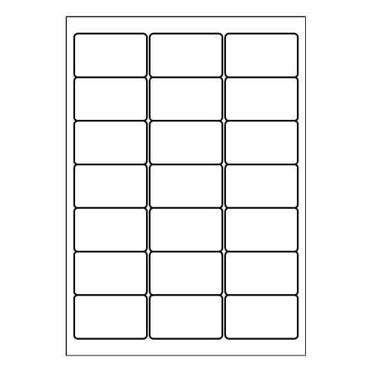 Template for Avery 64x38 R Avery