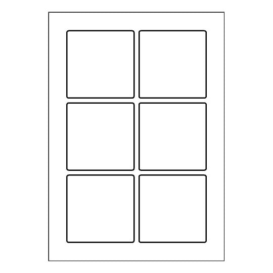 Template for Avery 80x80-S | Avery