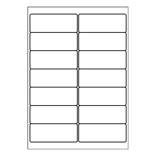 Template for Avery 99x38-R | Avery