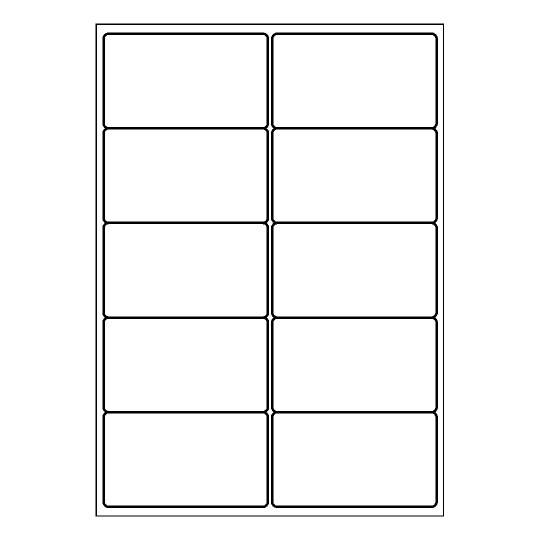 Template for Avery 99x57-R | Avery