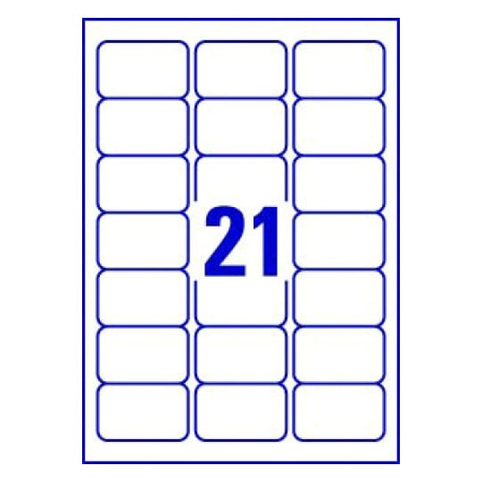Avery Address Label Template 8160