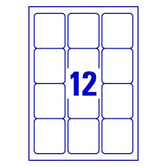 Word Template for Avery J8164 Avery