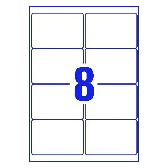 Word Template for Avery J8165 Avery