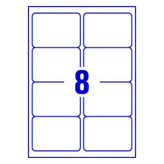 Labels 8 Per Page Template Word / Word Template for Avery L7437-8 | Avery : Where to find labels ...