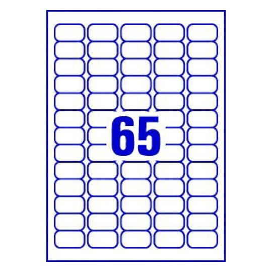 Word Template for Avery J8651 Avery