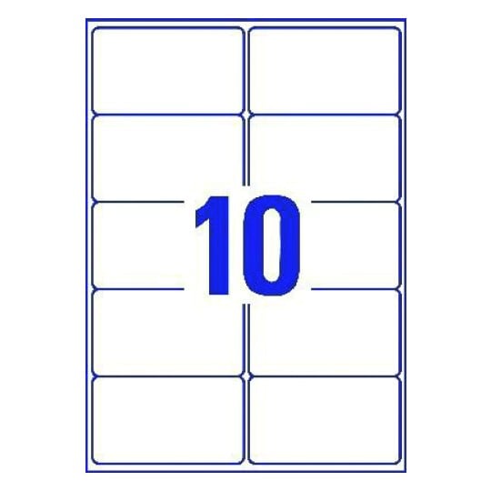 10 Per Sheet Label Template from www.avery.co.uk