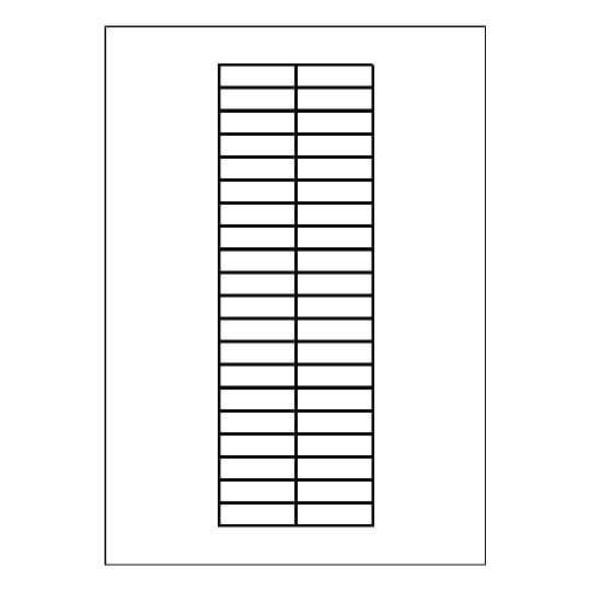 Word Template for Avery L7437-6 | Avery