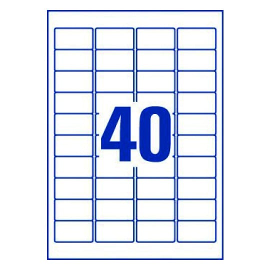 Word Template for Avery L7654 | Avery