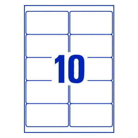 Microsoft Word Sticker Label Template