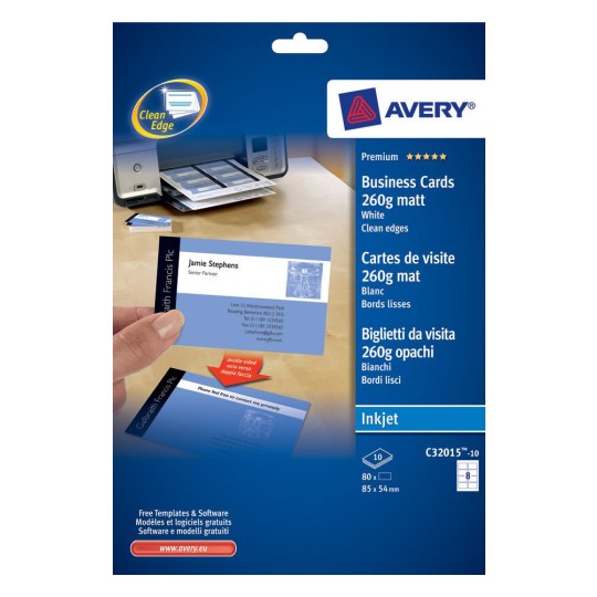 avery business card template c32015