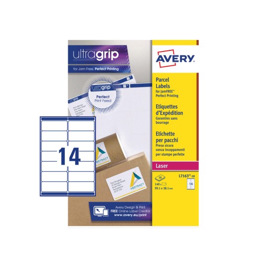 QuickPEEL™, Printable Address Labels, JamFREE™ Laser Performance