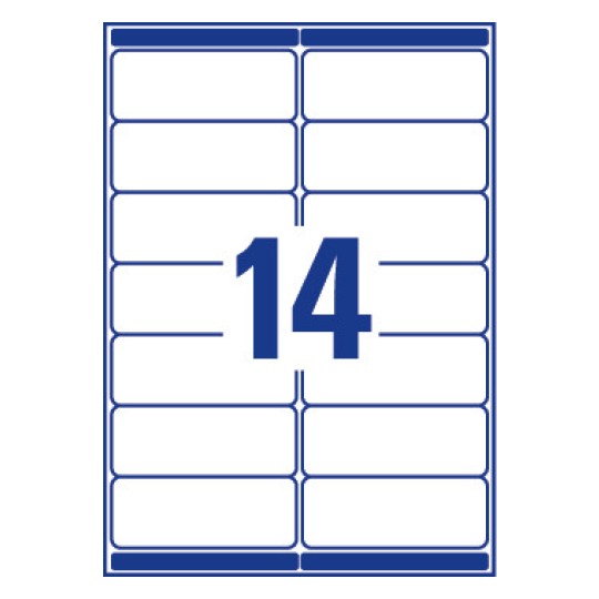 QuickPEEL™, Printable Address Labels, JamFREE™ Laser Performance, 99.1 X 38.1 Mm, White, 140 Labels, (L7163-10) | L7163-10