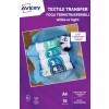Avery MD1044 Laser textile transfer paper