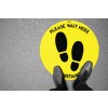 Avery COVID Social Distancing Floor Decals - Coronavirus Keep two metres apart floor sticker sign