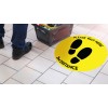 Avery COVID Social Distancing Floor Decals - Coronavirus keep two metres apart floor sticker signs for retail