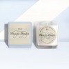 Cream Textured Paper Labels for Candles