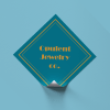 diamond label sticker