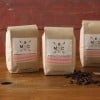 Custom-printed recycled white labels