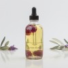 oil cosmetic clear rectangle label