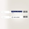 Loop lock plant label with barcode