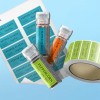 Professional spice jar labels with business branding