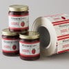 Rectangle roll labels jam jars