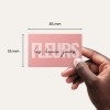 Business Card with dimensions