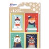 Animal Christmas Gift Labels NGIFT17.UK