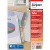 Insertable Tab Dividers, 05610501 05611501