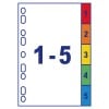 Ready Index™ Dividers 01733501 222 x 297 mm